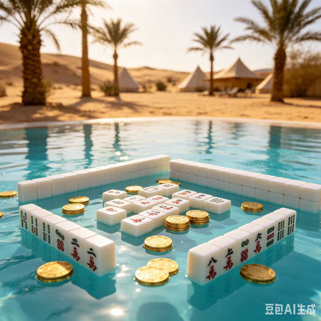 vintage style mahjong set