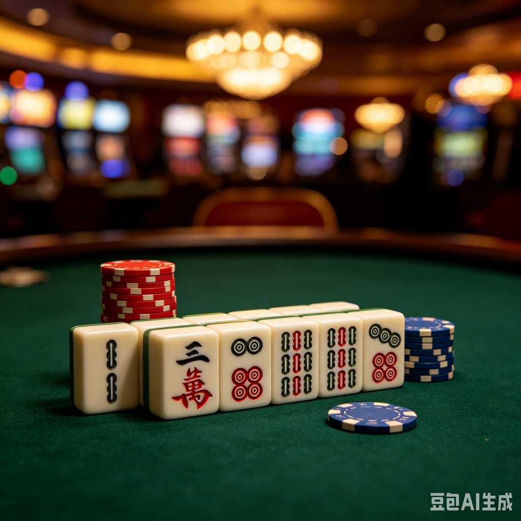 green transparent mahjong tiles