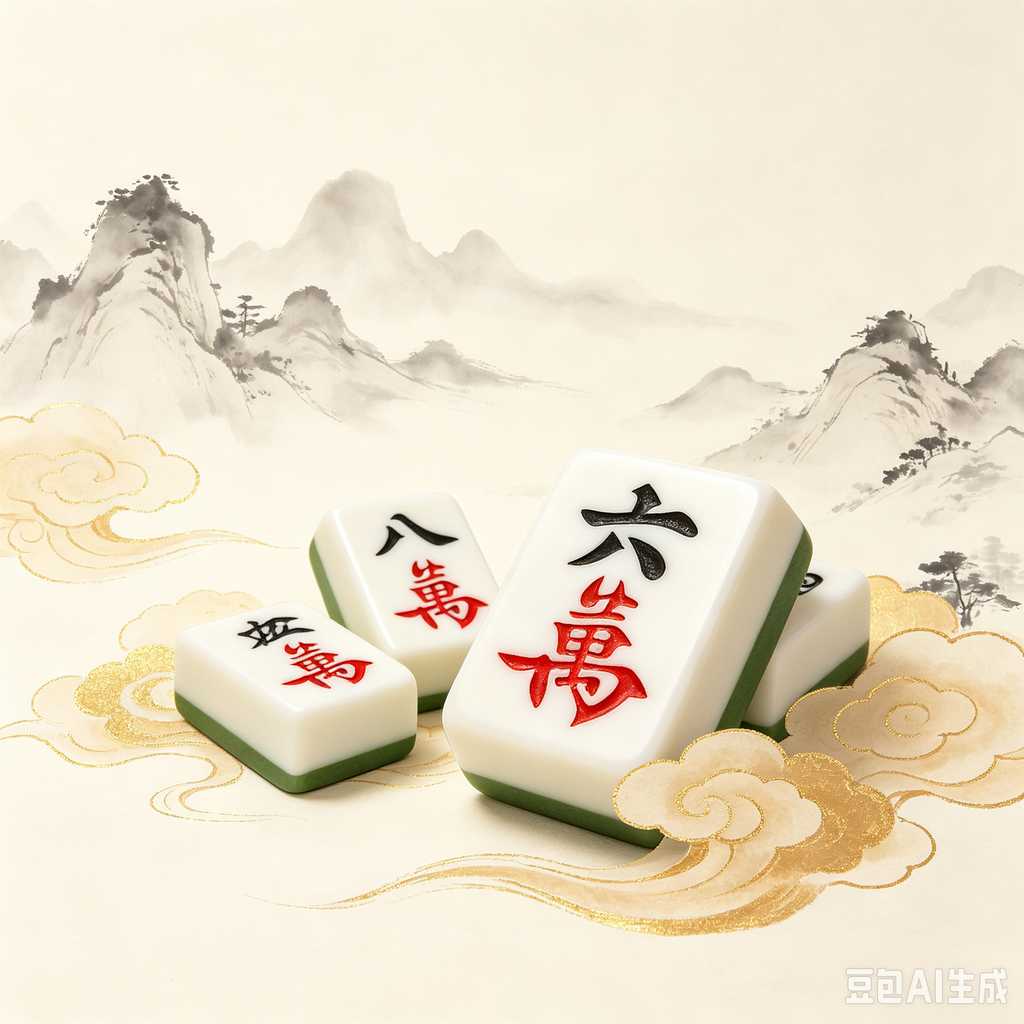 hand carving mahjong tiles