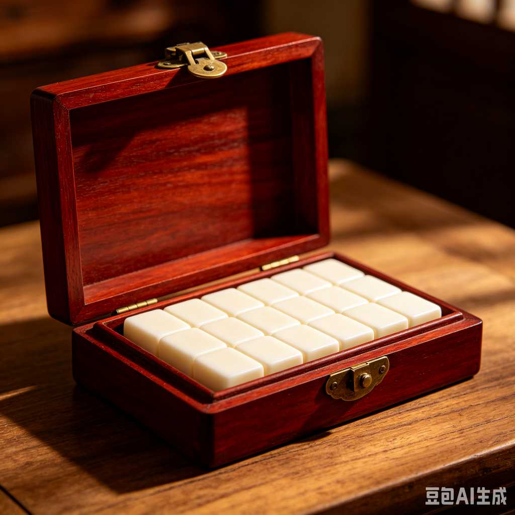 ultra light mahjong tiles set