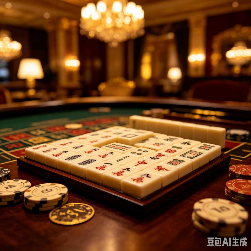 mini mahjong tiles keychain