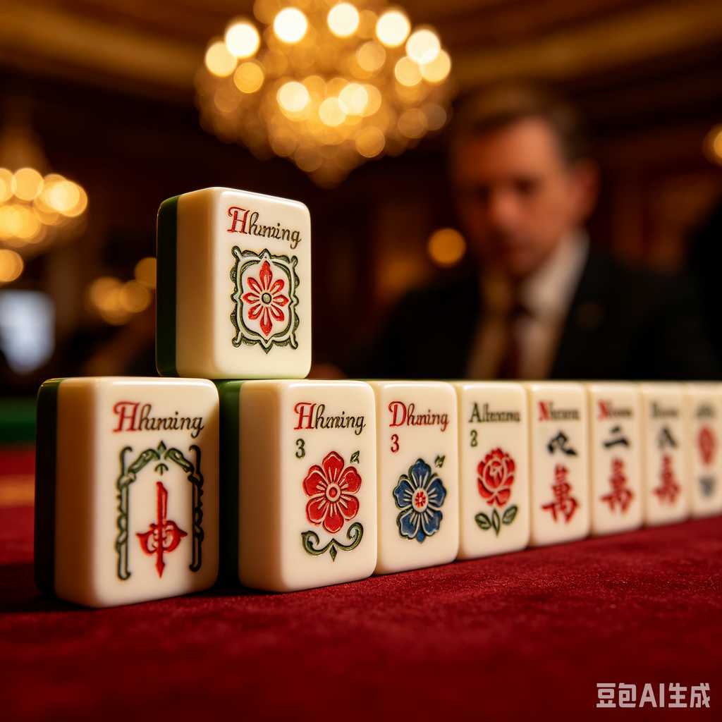 special color mahjong set gift